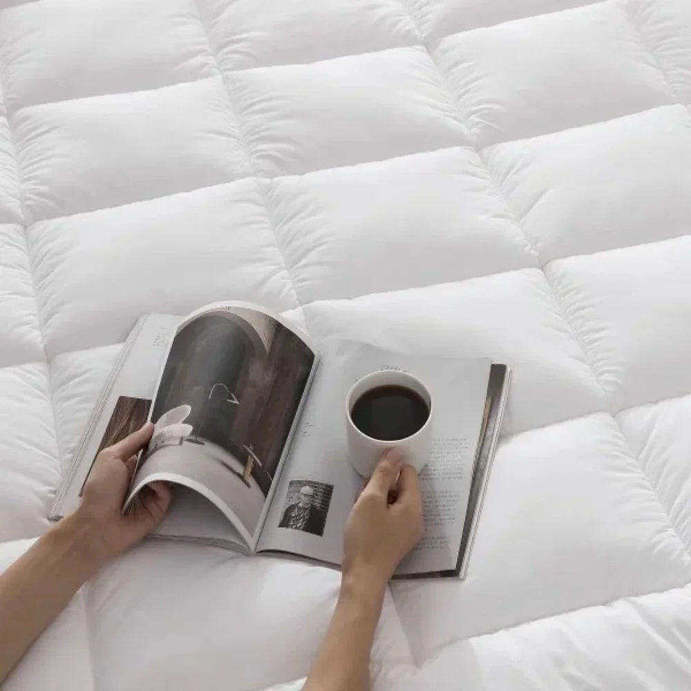 Hotel Grand Polyester Filled 2” Mattress Topper, NWT